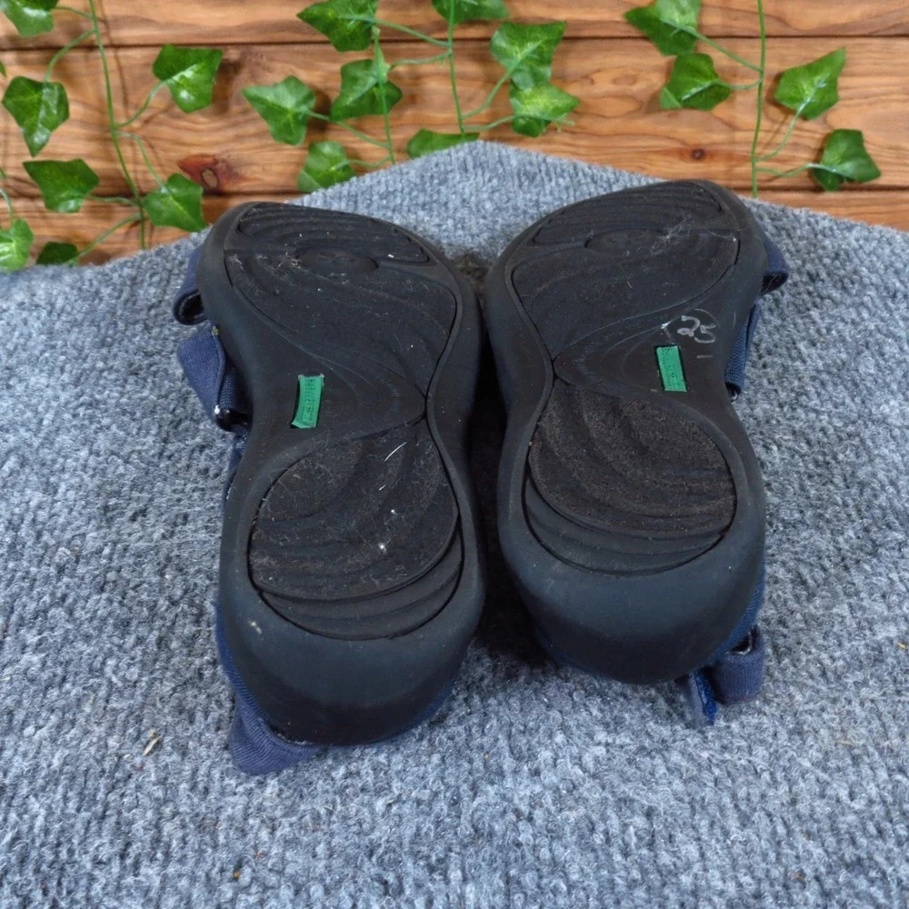 Grasshoppers‎ Cece Women Slingback Sandal Size 8 Casual Comfort Navy Blue Canvas_5